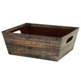 thumbnail image 1 of 3 Pack, Rustic Wood, Xlarge Wide Base Market Tray for Gourmet Gift Baskets, Food Baskets or As Home Decor Decorative Accessory, 1 of 1