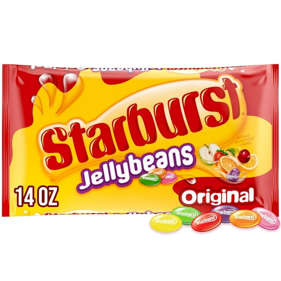 3 Pack- STARBURST Original Easter Jelly Beans Chewy Candy, 14 oz Bag