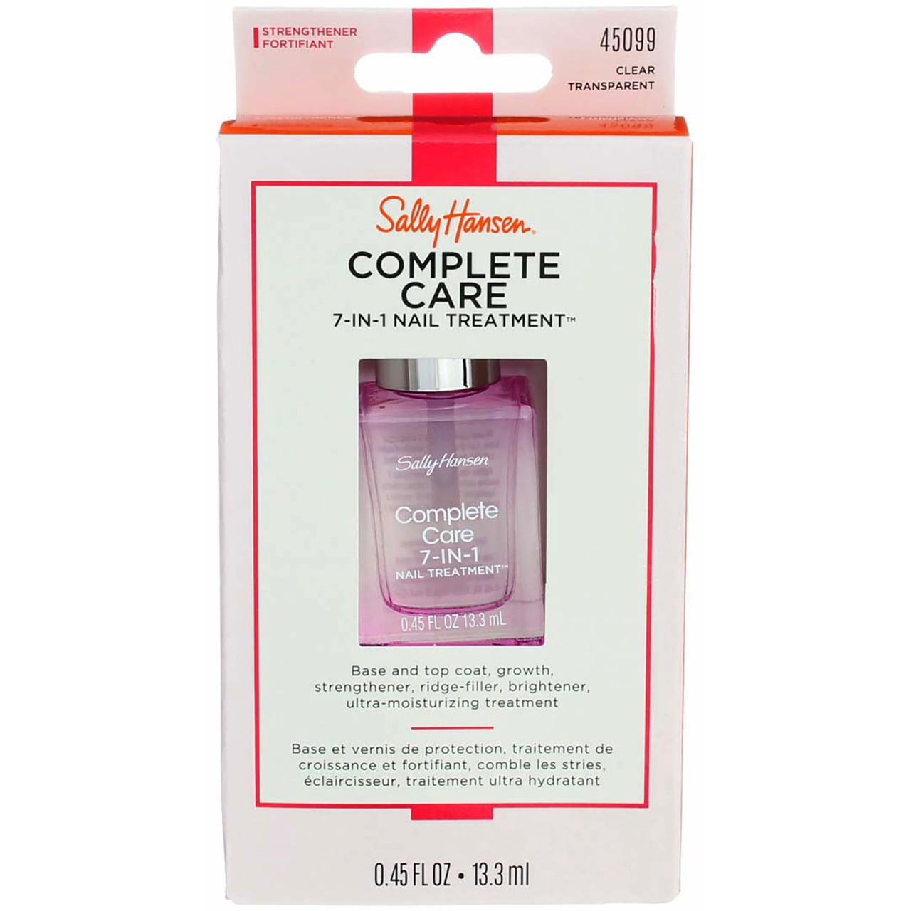 3 Pack - Sally Hansen Complete Care 7-N-1 Nail Treat Clear 0.45 oz