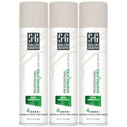 3 Pack Salon Grafix Professional Shaping Hair Spray Extra Super Hold 10 Oz Each