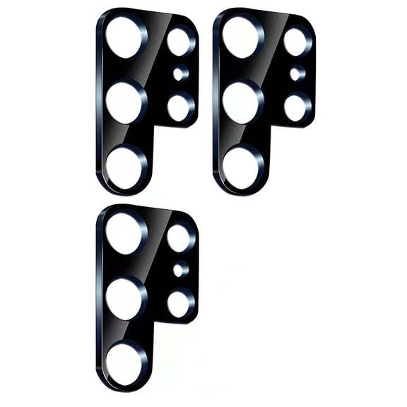 3 Pack for Samsung Galaxy S22 Ultra 5G Camera Lens Protector Cover, 9H Tempered Glass Camera Screen Protector, Case Friendly, Not Affect Flash, Perfect Night Shot Mode Design,Black