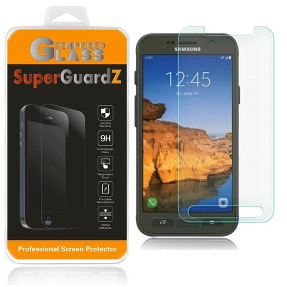 [3-Pack] For Samsung Galaxy S7 Active (NOT For Samsung Galaxy S7) - SuperGuardZ Tempered Glass Screen Protector, 9H, Anti-Scratch, Anti-Bubble, Anti-Fingerprint