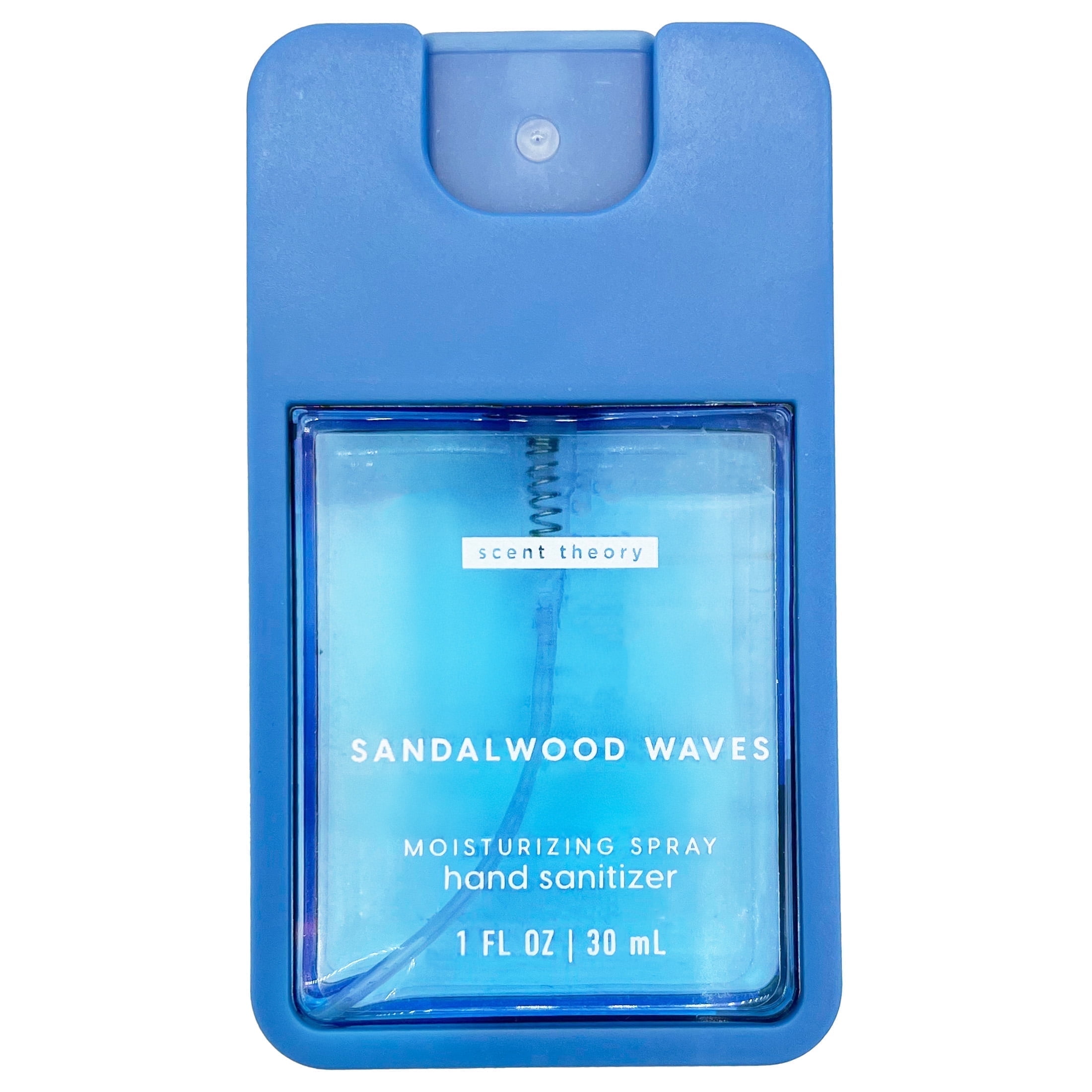(3 Pack) Scent Theory Hand Sanitizer Spray, Sandalwood Waves, 1 fl oz