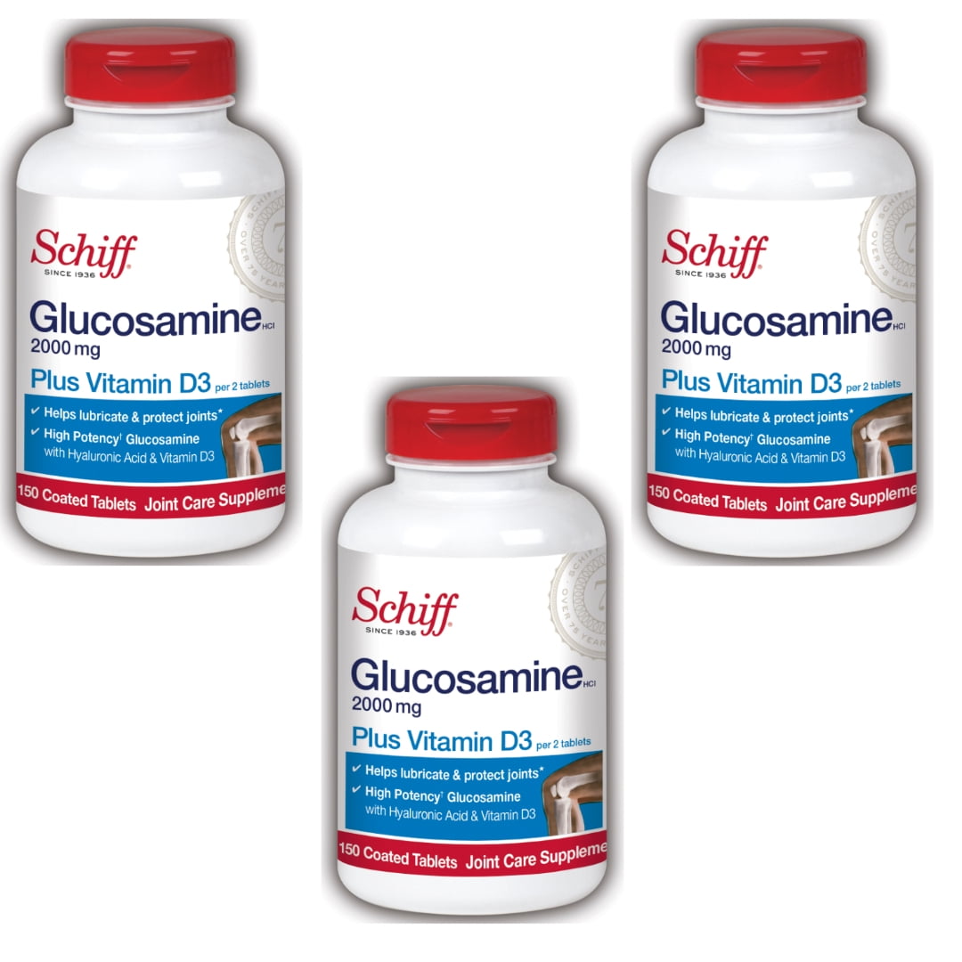 (3 Pack) Schiff Specialty Glucosamine Complex 2000mg 150 Tablet