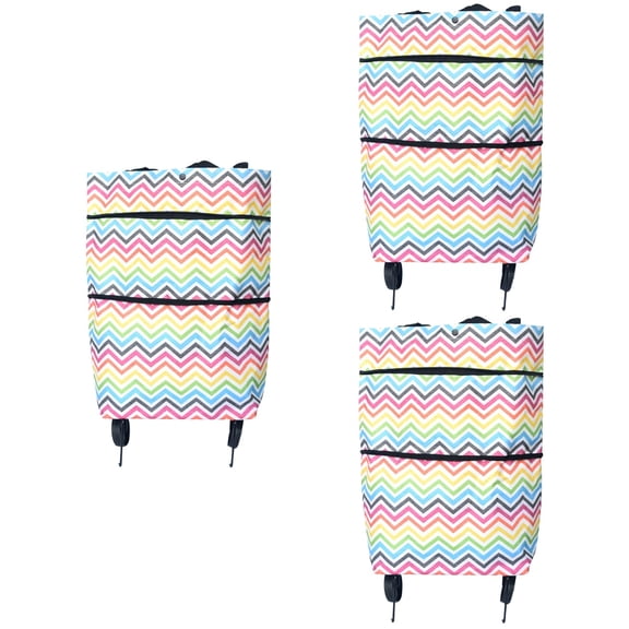 3 Pack School Supplies Shopping Bag Machine Washable