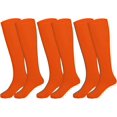 thumbnail image 1 of 3 Pack School Uniform Cotton Knee High Socks Knee High Socks for Girls and Boys, 1 of 6