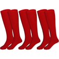 thumbnail image 1 of 3 Pack School Uniform Cotton Knee High Socks Knee High Socks for Girls and Boys, 1 of 4