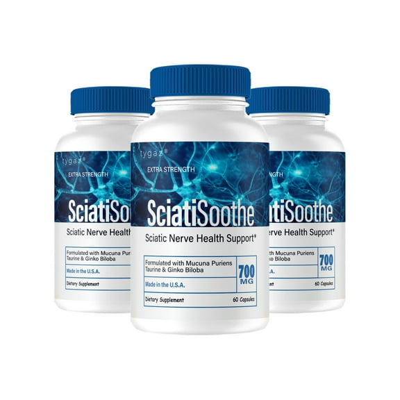 (3 Pack) SciatiSoothe - Sciati Soothe Capsules