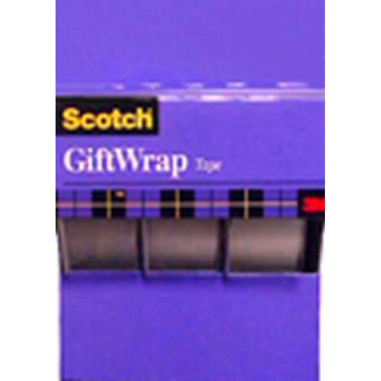 Scotch 3-Pack Giftwrap Tape - Each