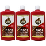 3 Pack - Scotts Liquid Gold Floor Restore- Renews & Protects Hardwood Floors 24 fl oz