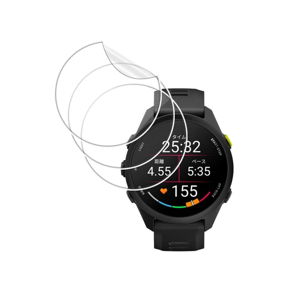 [3 Pack] Screen Protector Film for Forerunner70/170 Smartwatch, Clear TPU Soft Protector Compatible with GarminForerunner70/170 1.43 Inch Watch, Anti-Scratch High Definition