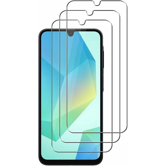 3 Pack Screen Protector For Samsung Galaxy A16 5G / A26 5G Tempered Glass, Anti Scratch, HD Clear