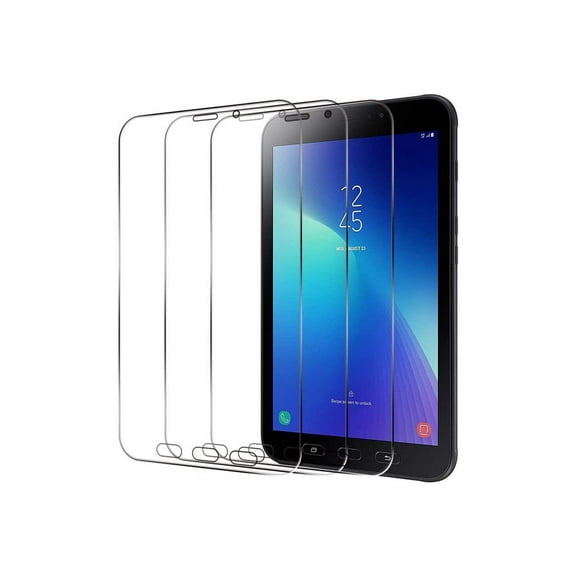 [3-Pack] Screen Protector for Samsung Galaxy Tab Active 2 8.0 Inch Model SM-T395 SM-T390 Tempered Glass Screen Protector Film, S-Pen Compatible,Scratch Resistant