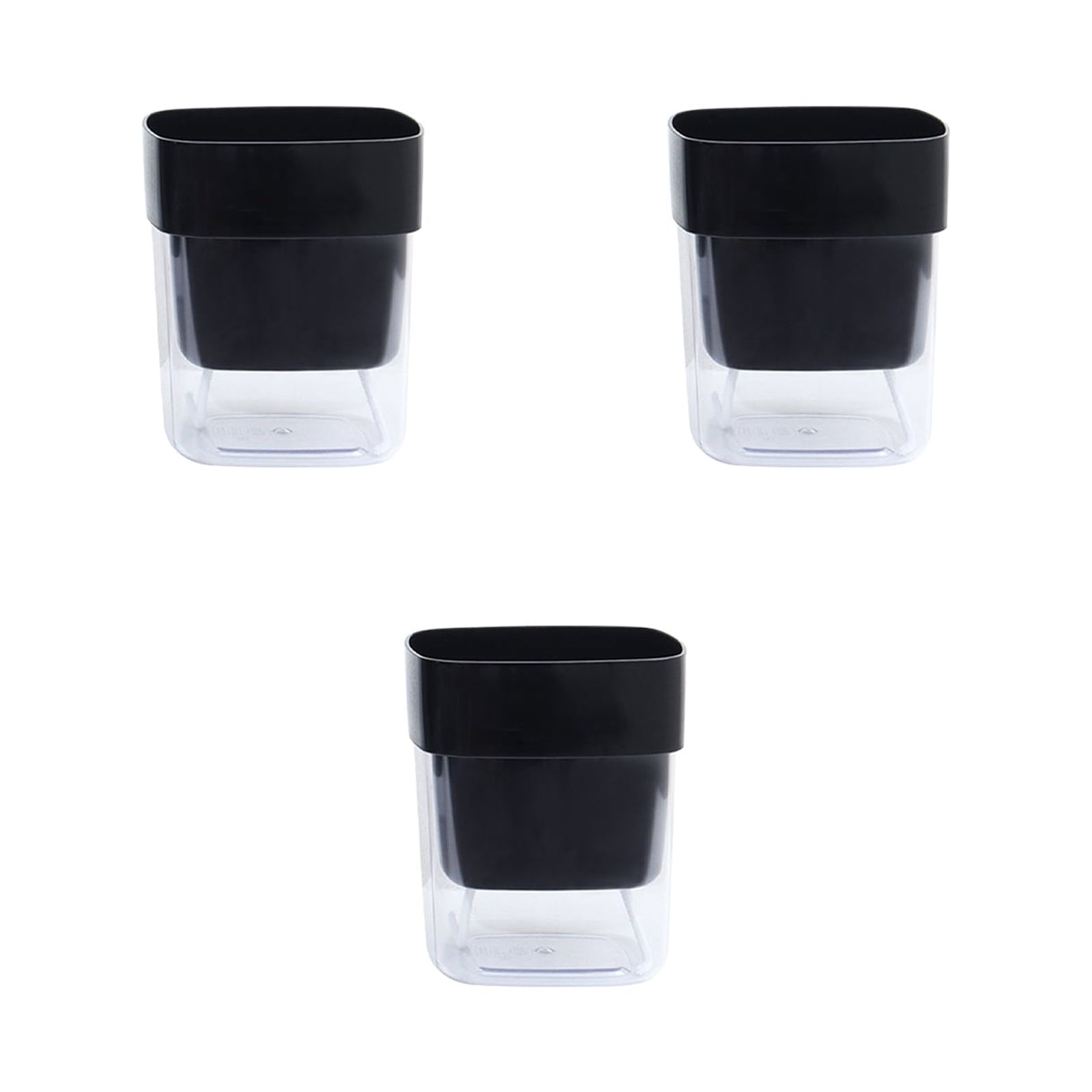 3 Pack Self Watering Pots for Indoor Plants, Self-Watering Planters Box ...