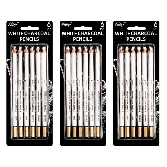 3 Pack Shading Pencils for Art Sketch Sketchbook Photorealistic