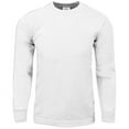 thumbnail image 1 of 3 Pack Shaka Wear Men's Max Heavyweight Cotton Long Sleeve Crew Neck T-Shirt - Black - XXL, 1 of 4