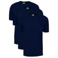 thumbnail image 1 of 3 Pack Shaka Wear Men's Max Heavyweight Short Sleeve Crew Neck T-Shirt - Navy - Large, 1 of 4