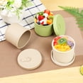 thumbnail image 1 of 3 Pack Silicone Food Storage Containers Set Sturdy Baby Food Storage Jars Leak Proof Snack Fruits Containers Heat Resistant Small Snack Containers Kit for Infants Kids, 1 of 10
