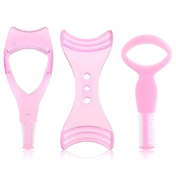 3 Pack Silicone Mascara Shield Guard and Eyeliner Guide Tool, Professional Eyelash Shield Guard for Makeup Application, Eye Makeup Guide Helper