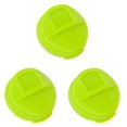 thumbnail image 1 of 3 Pack Silicone Soda Can Lids, Reusable Beer Can Covers Leak Proof Seals, Dishwasher Safe, Fits Standard 12 Oz Cans, 1 of 6