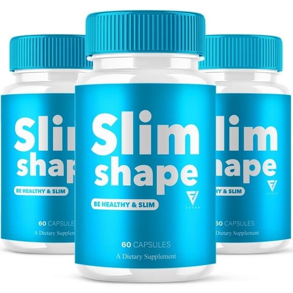 (3 Pack) Slim Shape Advanced Weight Management Support Pills, SlimShape Maximum Strength Daily Multivitamin Supplement (180 Capsules)