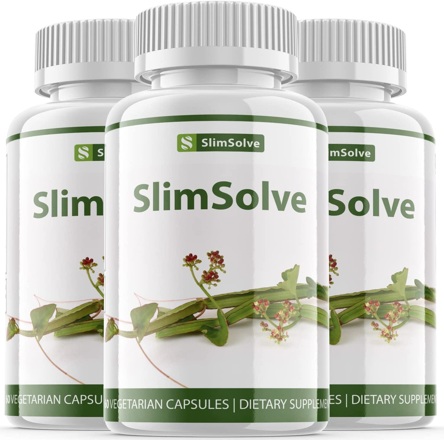 (3 Pack) Slim Solve - Keto Weight Loss Formula - Energy & Focus Boosting Dietary Supplements for Weight Management & Metabolism - Advanced Fat Burn Raspberry Ketones Pills - 180 Capsules