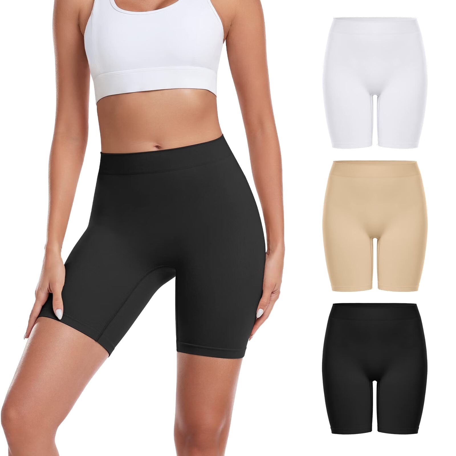 RIEZRS Realistisch Siliconen Slipje Buttpads Met Panty Controle Shorts Bill Heupen Body Shaper voor Travestie Drag Queen,Color 1,basics