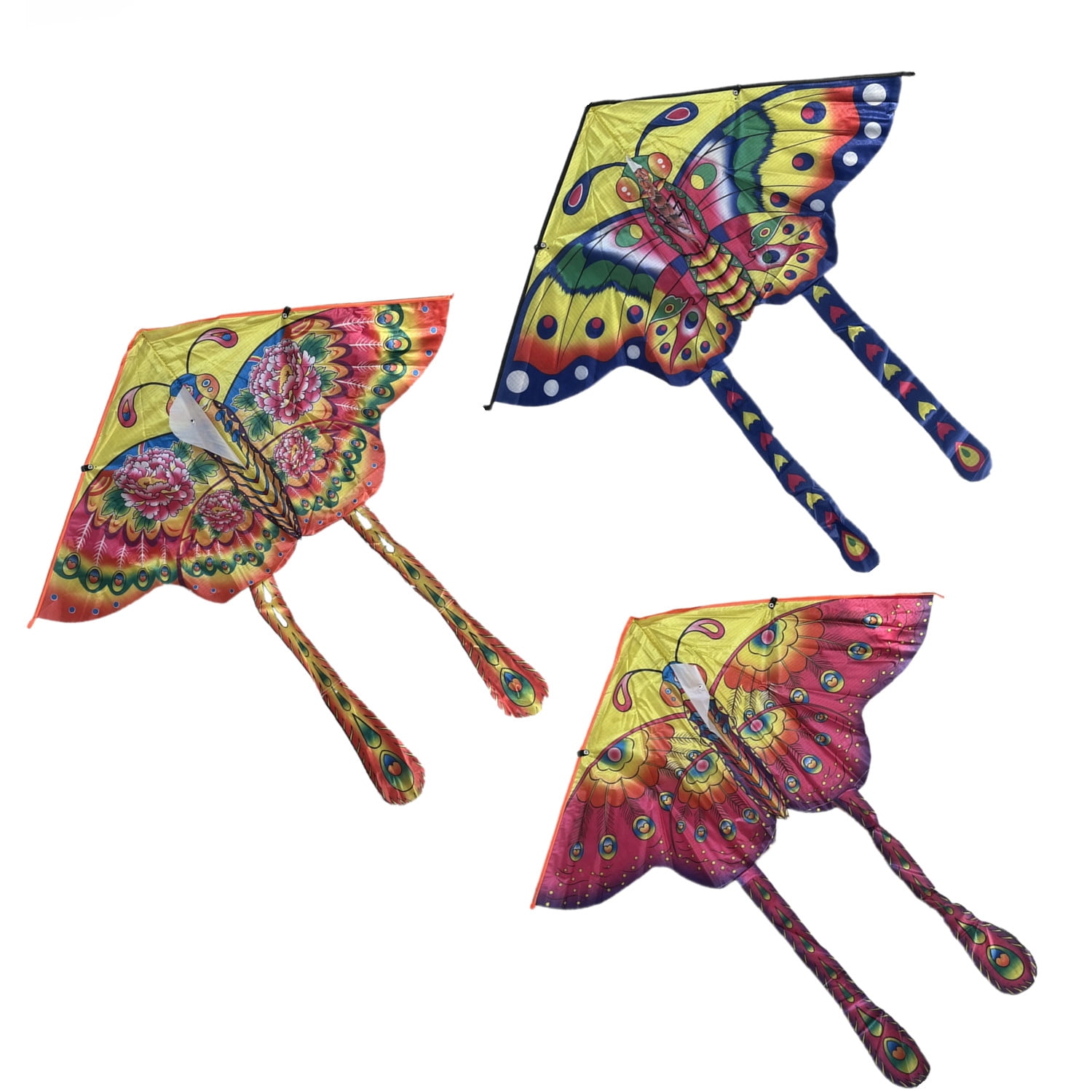3 Pack Small Delta Kite Beach Easy to Fly Kites for Kids and Adults Outdoor Toys