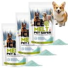 3 Pack Snow Salt Ice Melt, Fast Acting Ice Melter, Pet Friendly Snow Salt Ice Melt for Snow and Ice Removal, Environmentally Safe - Free of Magnesium Chloride