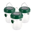 thumbnail image 1 of 3 Pack Solar Wasp Trap Hanging, Carpenter Bee Trap Hanging Fruit Fly Trap, Reusable Wasp Trap Outside, Yellow Jacket Killer, Hornet Trap for Garden, 1 of 8