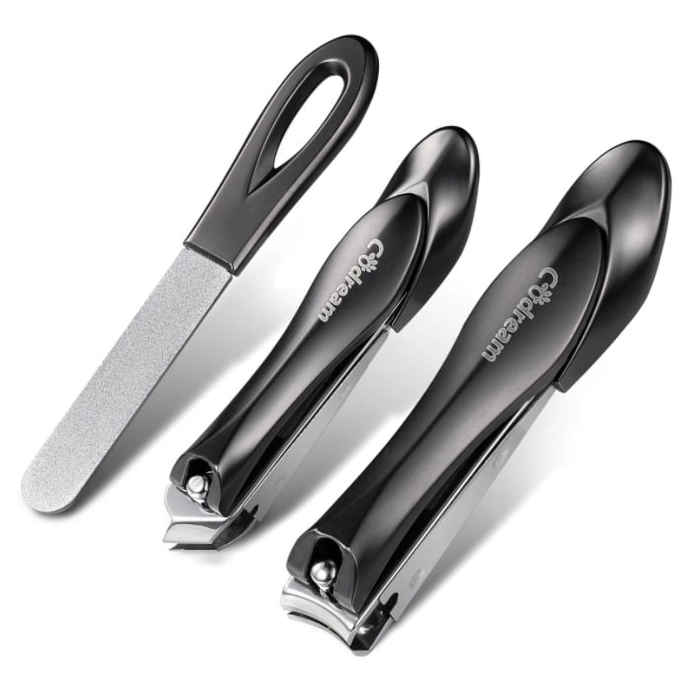 Ultra Wide Jaw Opening Big Nail Clippers Set Toenail Clippers For