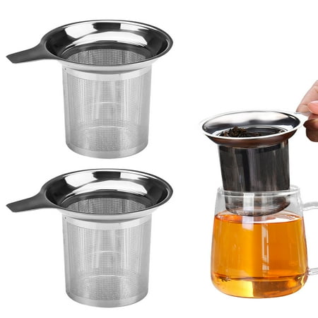 3 Pack Stainless Steel Tea Infuser, Fine Mesh Loose Leaf Tea Steeper Filter With Handle, Reusable Tea Strainer Holder Diffuser for Cup Pot Mug Glass price history and forecast - BangBoom