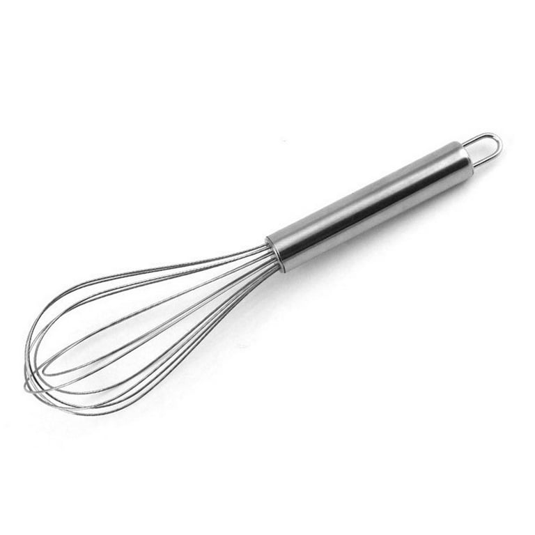 Set of 3 STAINLESS STEEL BALLOON WIRE WHISK SET WHIP MIX STIR BEAT 8/10/12  inch