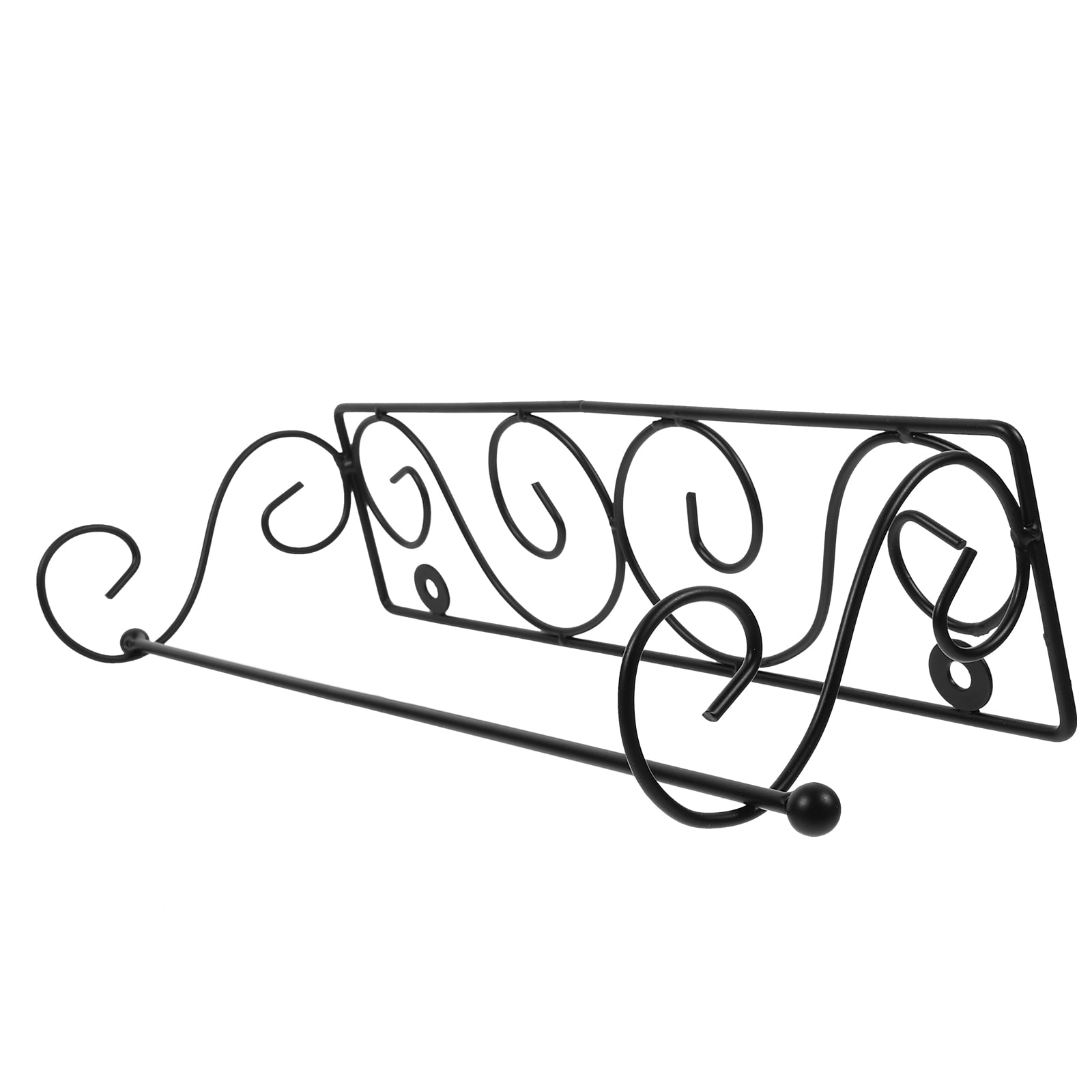 3 Pack Stand Picture Wrought Iron Roll Modern Paper Holder Wall Mounted ...