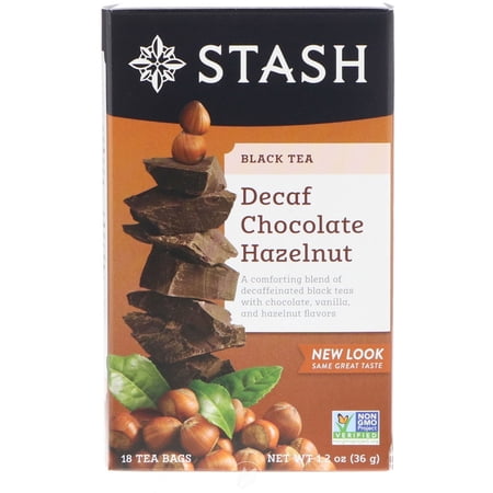 (3 Pack) Stash Tea Choclt Hazlnut Tea Decaf 18Bag