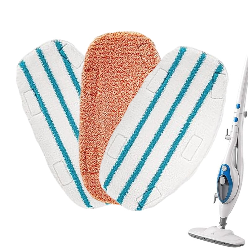 3 Pack Steam Mop Replacement Pads Compatible with PurSteam Steam Mop ...