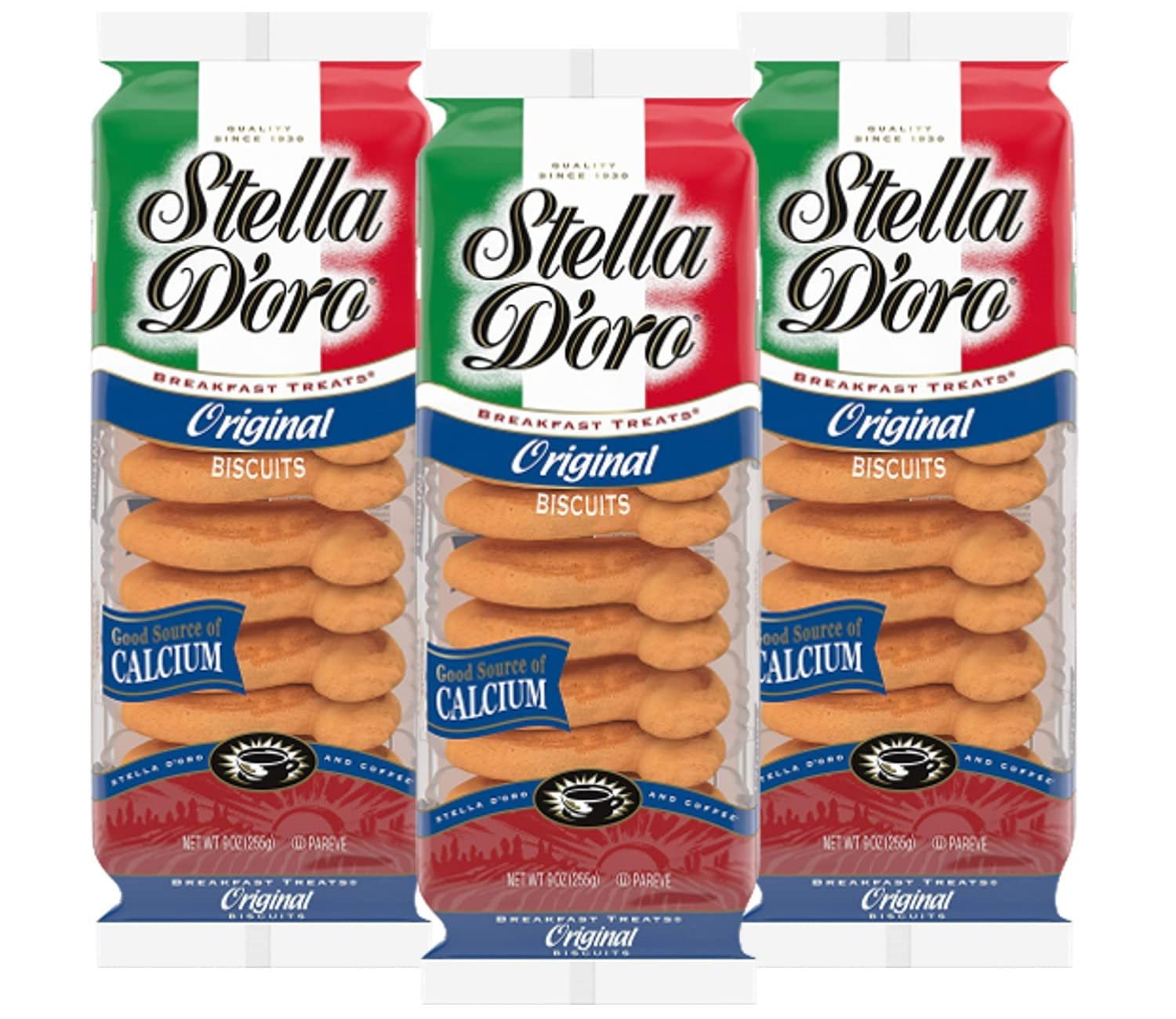 3 Pack Stella D'oro Cookies Original Breakfast Treats, 9 Oz