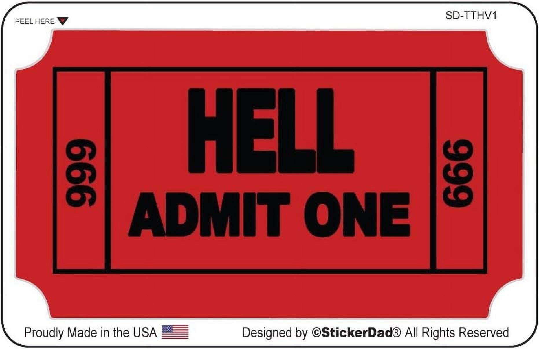 "ONLY YOU CAN PREVENT WORK BEATINGS" Sticker (2-Pack) By StickerDad - 2"x1" Black/White/Red, Waterproof Decal - View #4