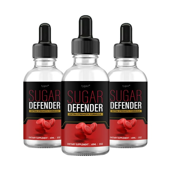(3 Pack) Sugar Defender Drops - Sugar Defender Liquid Supplement Drops