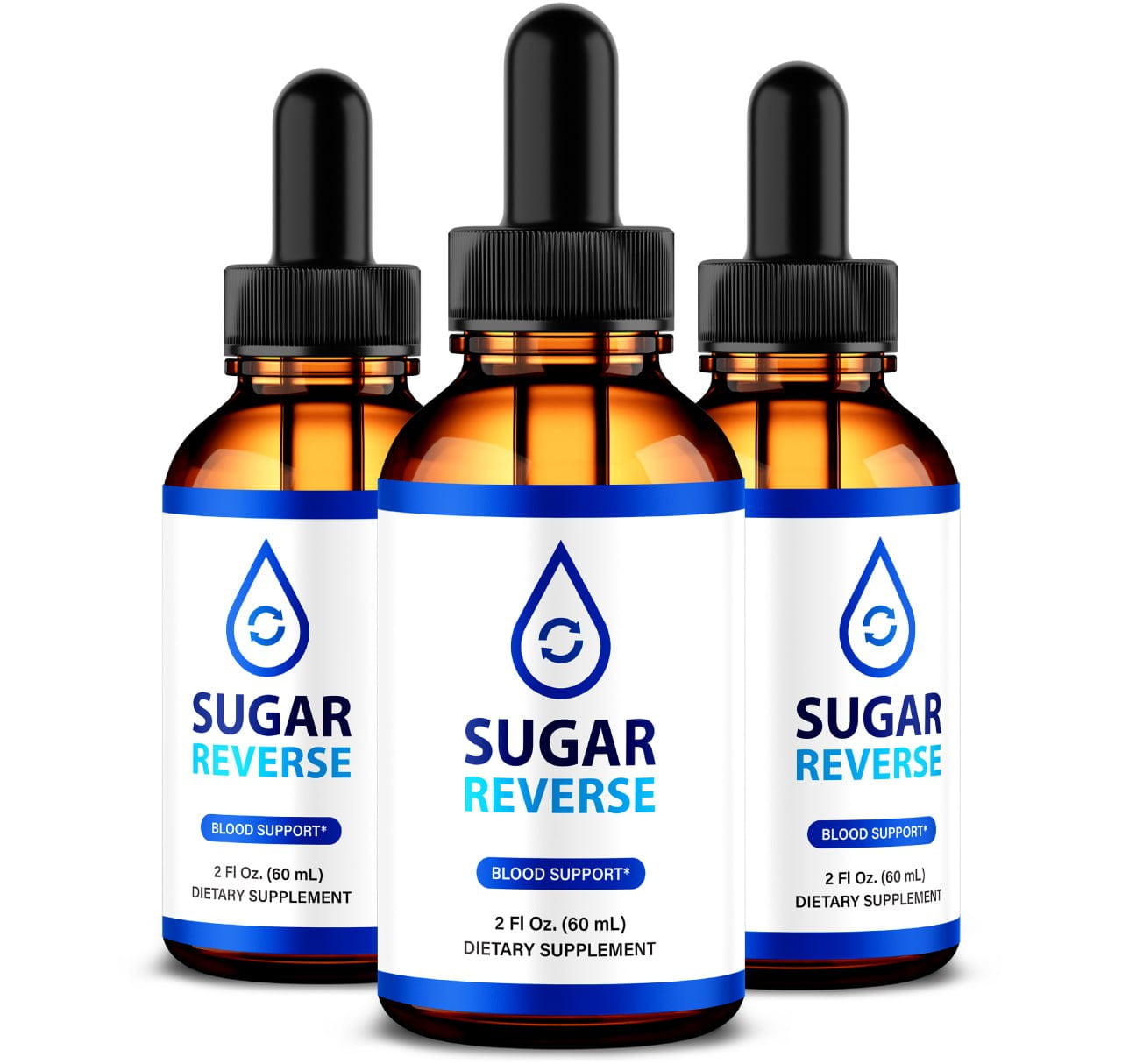 (3 Pack) Sugar Reverse Drops, Official Blood Support In Liquid Form, All Natural Formula To Maintain Stable Levels, Supports Energy and Overall Health, SugarReverse En Gotas Reviews (90 Servings)