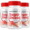 thumbnail image 1 of (3 Pack) Sugar Shield Blood Support Supplement SugarShield Pills (180 Capsules), 1 of 1