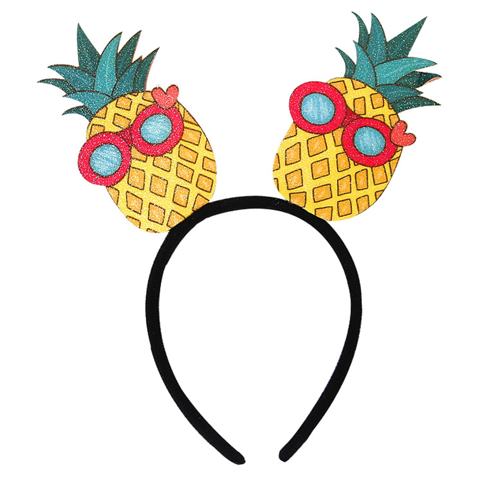 (3Pack)Summer Theme Pineapple Cactus Head Band Hair Headband