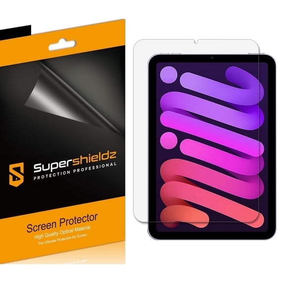 (3 Pack) Supershieldz Anti-Glare (Matte) Screen Protector Designed for iPad Mini (A17 Pro, 2024, 7th Generation) / iPad Mini 6 (2021, 6th Generation) 8.3 inch