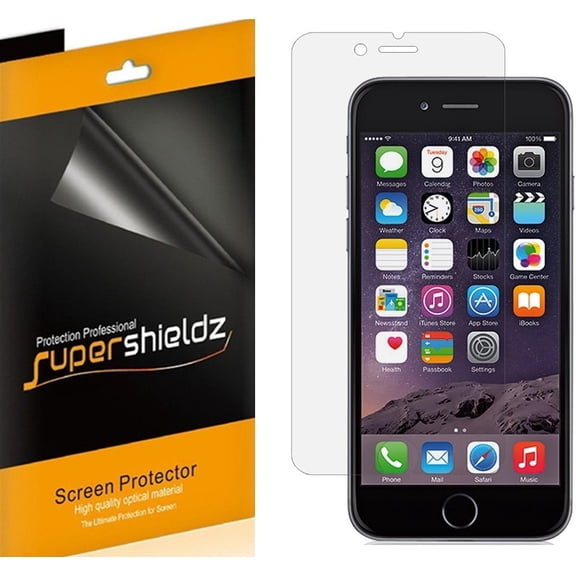 (3 Pack) Supershieldz Anti-Glare (Matte) Screen Protector Designed for iPhone 6 Plus/ iPhone 6S Plus