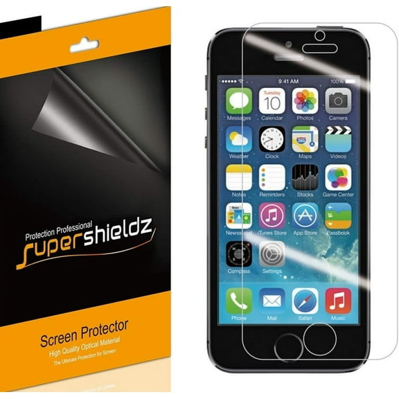 (3 Pack) Supershieldz Anti-Glare (Matte) Screen Protector Designed for iPhone SE (1st Gen, 2016 Edition)/ iPhone 5S/ iPhone 5C/ iPhone 5