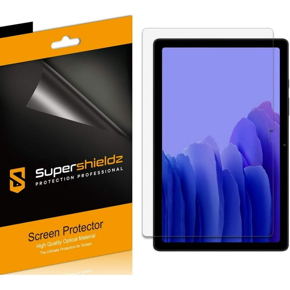 (3 Pack) Supershieldz Designed for Samsung Galaxy Tab A7 (10.4 inch) [SM-T500 SM-T505 SM-T507 Model Only] Screen Protector, High Definition Clear Shield (PET)