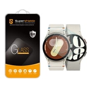 Supershieldz Designed for Samsung Galaxy Watch 7/ 6/ 5/ 4 (40mm) / Galaxy Watch FE (40mm) Tempered Glass Screen Protector, Anti Scratch, Bubble Free (3 Pack)