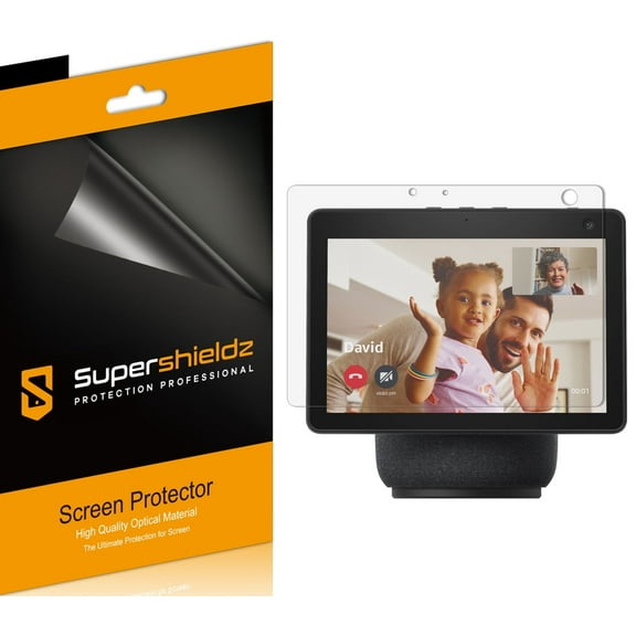 (3 Pack) Supershieldz Designed for Echo Show 10 (10.1 inch, 3rd Generation) Screen Protector, High Definition Clear Shield (PET)
