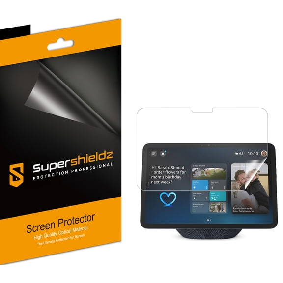 (3 Pack) Supershieldz Designed for Echo Show 8 (2025) Screen Protector, High Definition Clear Shield (PET)