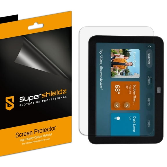 (3 Pack) Supershieldz Designed for Echo Show 8 (3rd Generation, 2023 Released) Screen Protector, High Definition Clear Shield (PET)